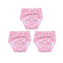 6pcs Baby Absorbent Potty Training Pants, Reusable, Breathable, Suitable For Boys And Girls, All Season