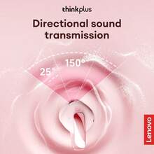 Lenovo 联想耳塞 Thinkplus LP38 TWS 无线蓝牙耳挂式耳机 HIFI 立体声高清通话智能触控立体声带麦克风蓝牙 5.4 - 均碼 - 查看 7
