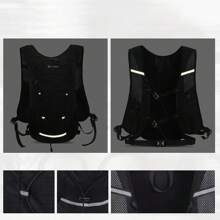 Hydration Backpack Hiking Backpack For Hiking Trail Running Cycling Marathon - 玫紅色 - 查看 2