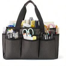 Craft Storage Tote Bag Art Organizer Caddy Car Organizer For Tool Supplies Bag With Handle For MultiPurpose