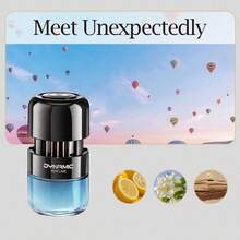 1pc Car Fragrance Diffuser, Solid Scented Gel Air Freshener, Long Lasting Odor Eliminator For Car Interior - A - View 7