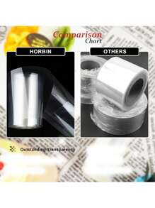 8cm/6cm/10cm/12cm/16cm Reusable Acetate Fiber Cake Collar, Transparent Acetate Fiber Roll, Suitable For Cakes, Chocolate Mousse Cakes, Dessert Rings (10m) - Multicolor - View 6