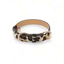 1pc Pet Leopard Collar, New Personalized Adjustable Cat And Dog Collar For Cats And Dogs, Suitable For Small, Medium And Large Pets - Brown - View 15