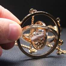 Design-Oriented Magic Academy Time Converter  Pendant Necklace Sweater Chain For Everyday Wear - 彩色 - 查看 1