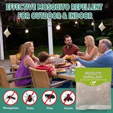 Mosquito Repellent Indoor Outdoor Patio, 10 Pack Natural Mosquito Repellant Pouches -  Mosquitoes Repellent For Yard Outside, Keep Mosquitoes Away From Camping Fishing - 10 包 - 查看 8