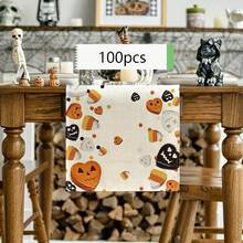 1 cái, Trang trí nhà cửa, Cờ bàn vải lanh in họa tiết lá phong bí ngô ma Halloween, Khăn trải bàn, Thích hợp cho bàn ăn, Trang trí mùa thu, Cờ bàn phong cách hiện đại có thể giặt được, Chống nhiệt, Chống ố, Trang trí phòng, Thảm trải bàn, Thảm trải bàn bếp, Trang trí tiệc tùng, Trang trí nhà cửa, Quà tặng Halloween lý tưởng - Nhiều màu - Xem 26
