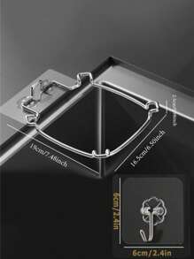 不锈钢三支架过滤器、带三支架过滤器、水槽过滤器、厨房剩菜水槽过滤器、侧水槽过滤器、厨房水槽角落过滤器、厨房水槽网袋、厨房用品 - 彩色 - 查看 8