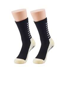 6pcs Men's High-Performance Outdoor Sports Socks With Improved Traction, Moisture-Wicking Fabric, Suitable For Football, Basketball And Running - Multicolor - View 11