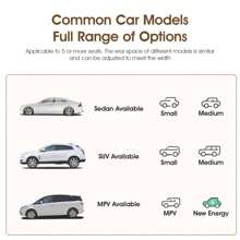 Easypie Selection 1 件车载充气床汽车用品后座睡垫汽车 SUV 汽车后座睡垫旅行气垫床，后座充气车床 - 适用于 SUV/汽车的通用气垫床，便携式旅行和露营睡垫 - 送给驾驶员的完美礼物