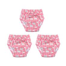 6pcs Baby Absorbent Potty Training Pants, Reusable, Breathable, Suitable For Boys And Girls, All Season