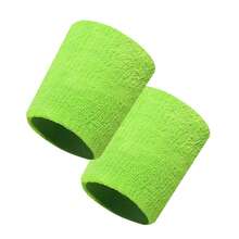 1 Set Outdoor Sports Sweatband & Wristband, Unisex Wrist Band Gym Football Sports Protective Gear Sweat Wristband Men Outdoor- Ideal For Yoga, Fitness, Tennis, Basketball, Jumping Rope, Running, Hiking, Cycling And Other Fitness Activitiesl - 彩色 - 查看 10