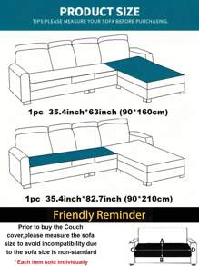 1pc Bohemian Quilted Plush Sofa Cushion Cover, Warm-Toned Country Style Sofa Slipcover, Anti-Slip & Anti-Scratch, Suitable For All Seasons, Fits 1/2/3/4 Seater Sofas And Sectionals, Ideal For Living Room/Dining Room/Bedroom/Study, Autumn Decor, Dorm Decor, Back To School - Light Grey - View 4