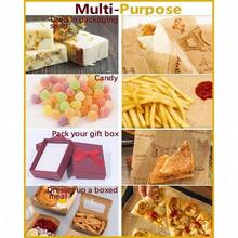 Katbite 130 Pcs Parchment Paper Sheets, 9x13 Inches Unbleached Baking Paper Non-Stick For Gently Baking, Pre-Cut Parchment Paper Suitable For Baking, Cooking,Air Fryer [Balanced Series] - 10 Inch 130 Pcs - View 6