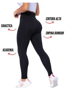 THICK LEGGING TROUSERS PLUS SIZE LEGGING PANTS WITH PLUSHY LINED INSIDE WITH THERMAL REINFORCED SEAM - màu đen - Xem 2