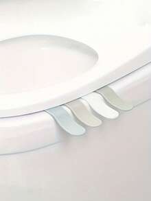 Elevador de tapa de inodoro, evita el contacto con el asiento del inodoro, levanta la tapa del inodoro con el mango para evitar el contacto directo con el asiento, elevador de tapa de inodoro autoadhesivo, herramienta de elevación de inodoro adecuada para oficina, hogar, hotel