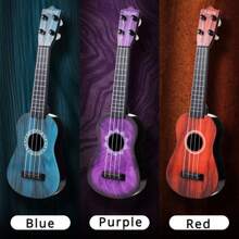 1pc Ukulele Guitar - Suitable For Beginners And Educational Use, Early Music Gift, Random Color Accessories - Multicolor - View 2