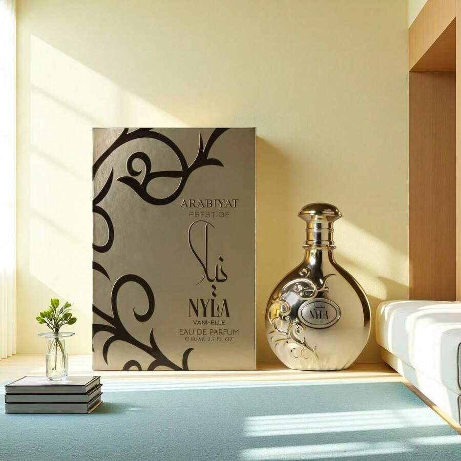ARABIYAT PRESTIGE NYLA VANI-ELLE Cologne Arab Perfume, Dubai Vietnam Arab Perfume Are Suitable For Various Occasions, Such As Daily Outing, Work, Dating, Etc. Valentine's Day Gift - Vàng - Xem 1