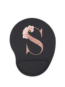 1 miếng đệm kê cổ tay EVA công thái học, tấm lót chuột bằng mút hoạt tính chống trượt, phần kê tay thoải mái, thân thiện với da dành cho máy tính văn phòng, tấm lót chuột máy tính xách tay thoải mái, thích hợp cho mùa tựu trường. - màu đen - Xem 17