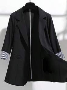 Women Blazers - Black - View 5