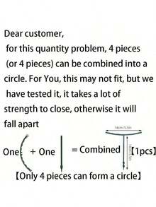 1/4/8pcs Plant Support Rack, Semi-Circle Plant Support Ring Plastic Plant Cage Trellis, Suitable For Small Plants, Flowers, Vegetables, Indoor Plants - Multicolor - View 7