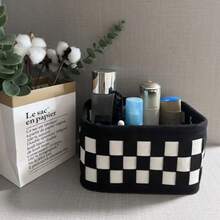 1 Stück/2 Stücke/3 Stücke Filz Aufbewahrungsboxen, vielseitiger Aufbewahrungsorganizer für die Rückkehr zur Schule, große Kapazität für Kleidung, Spielzeug, Bücher & Verschiedenes, zufälliger Stil Lieferung