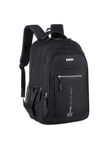 حقيبة ظهر متعددة الجيوب مطرزة للرجال، يمكن أن تحمل حقيبة كمبيوتر 15.6 بوصة، حقيبة مدرسية خفيفة الوزن، حقيبة سفر كبيرة السعة، حقيبة يومية مريحة للتنقل، حقيبة كتب متعددة الوظائف، للطلاب، المرحلة الإعدادية والثانوية، رحلات العمل، السفر والعطلات، التنقل اليومي، الرياضات الخارجية، هدايا عيد الميلاد، هدايا المناسبات