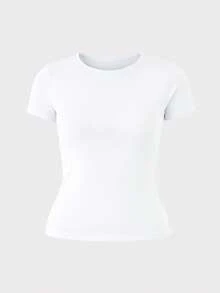 Kit 2 Women's Blouses, Basic Summer Blouse With Lining - 黑與白 - 查看 2