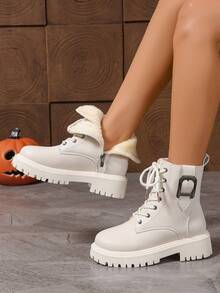 Botas Curtas Femininas de Outono/Inverno 2025, Botas Curtas Femininas com Zíper Lateral, Botas Femininas de Outono/Inverno, Sapatos Femininos Planos, Botas Curtas Femininas para Estudantes Universitárias, Botas Curtas Femininas Clássicas, Botas Ankle e Botas Curtas Femininas Versáteis, Botas da Moda Femininas, Botas Chelsea Curtas Femininas