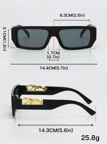 2pcs Women's Luxury High-End Fashion Eyeglasses Set, Made Of Quality Materials, Comfortable To Wear, Suitable For Daily Life, Street Photography, Parties, Beach Vacations, And Outdoor Travel