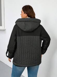 GASMAN Women's Regular Thin Cotton Hooded Jacket, Spring/Autumn