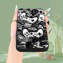 Funda para teléfono Ojo negro mate Alto grado/Personalizado/Divertido/Interesante/Dibujos animados/Anime/Atleta/Carta/Patrón Teléfono 16 Pro/16/15/14/13/12/11//Plus/Pro/Xs/X/Cumpleaños/Amigos sorpresa/Novio/Novia/Familia Exquisito - Negro - Ver 7