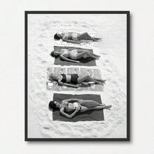 Set Of 1/3 Pcs Vintage Wall Arts Posters, Black And White Posters Vintage Fashion Posters, Modern Wall Decor, Office, Bathroom, Living Room, Bedroom, Home Decoration Unframed-Style