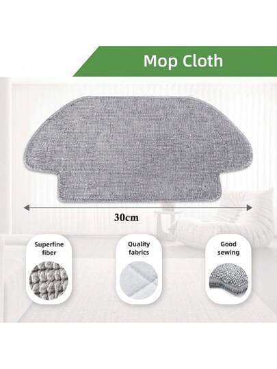 Replacement Parts Compatible Xiaomi Mijia Robot Stofzuiger Mop 2S 3C Mi Aspiradora Accessories Cloths Main Side Brush XMSTJQR2S STYJ02YM view 10