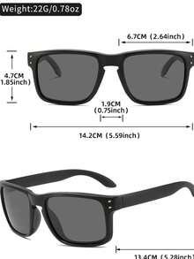 1/2pcs Solid Color Fashion Eyeglasses, Versatile For Daily Wear