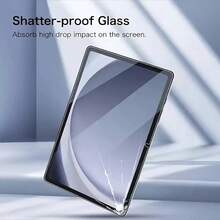 2pcs Transparent High-Definition Tablet Screen Protector, Compatible With Samsung Galaxy Tab S10/Tab A9/Tab A7/Tab S9/Tab A9/Tab S10 Lite/Tab S11/Tab S11 Ultra/Tab S6 Lite, Bubble-Free - Clear - View 2