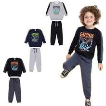 Boys' Fleece Tracksuit Set / Boys' Winter Set - 藏蓝色 - 查看 1