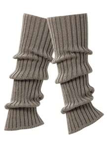 1双女士暖腿袜，可爱针织舞蹈暖腿袜，秋冬款