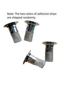 1 件易清洁弹出式浴室水槽排水管，带可拆卸不锈钢过滤器 - 适合 1.1-1.29 英寸排水口，防止头发和珠宝堵塞，头发排水盖 - 彩色 - 查看 12