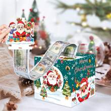 Christmas Money Surprise Box, Holiday Essential Candy Box, Christmas Money Theme Gift, Thoughtful Gift For Friends