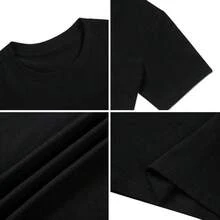 Misa Vintage Graphic Tees,  Tshirt,  Merch, Anime Clothing, Unisex Manga Anime Shirts Top Menswear Womenswear Streetwear - 黑色 - 查看 2