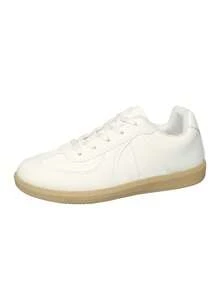 أحذية كاجوال متعددة الوظائف للنساء، أحذية رياضية كاجوال بنعل مطاطي مقاوم للانزلاق، بتصميم كتل لونية باللونين الأسود والخاكي، مناسبة للاستخدام اليومي، مقاس 36-41، عصرية