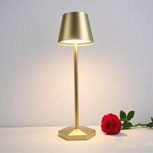 Modern Wireless Desk Lamp - USB Powered LED Table Lamp With Touch Dimming Switch, Portable Bedside Light, Black/White, Suitable For Bedroom, Living Room, Office, Patio - Includes USB Cable, Home Decor Lighting, Minimalist Style, High-Quality Material, Dimmable, Home & Office Use