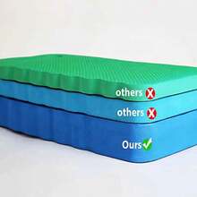 Almohadilla gruesa para arrodillarse, impermeable, para jardín, baño, yoga, cojín de espuma de alta densidad, protección, garaje, suave, deportiva, antideslizante - Negro 46x28x4cm - Ver 7