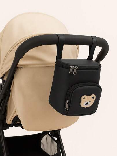 1x Baby Reistas voor Luierfles, Opbergtas voor Kinderwagen, Universele Waterdichte Organizer