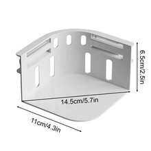 2025 New Lock Sheet Holders Set Of 4, Secure Bed Sheets Firmly In Place For No More Loose Sheets, Fits All Sheet Sizes, Easy One-Time Installation(White & Gray) - 白色 - 查看 9