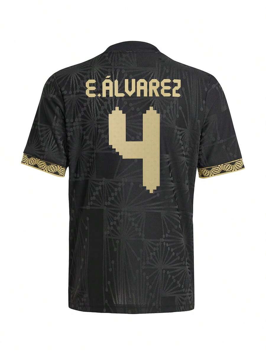 Jersey Mexico Negro Gimenez - Blanco - Ver 1
