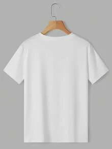 Playera camiseta basica estampada grafica dama mujer manga corta cuello redondo estampado oso osos osito ositos teddy bear peluche tomy escondido escondidillas escondite oculto tapando ojos donde esta frase sorpresa uno dos tres one two three surprise tierno cute gym gimnasio ejercicio aesthetic regular casual comoda fresca ligera suave moderna juvenil romantica bohemia salida casa diario dia playa calor primavera verano oficina versatil creativa - Blanco - Ver 2
