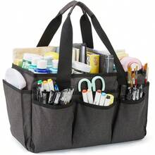 Craft Storage Tote Bag Art Organizer Caddy Car Organizer For Tool Supplies Bag With Handle For MultiPurpose