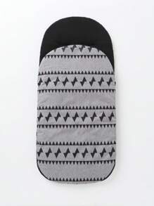 1 sac de dormit pentru cărucior pentru bebeluși, căptușit cu fleece, rezistent la vânt, impermeabil, gros, husă de picioare pentru cărucior pentru sugari, echipament esențial pentru bebeluși, unisex pentru nou-născuți, accesorii pentru cărucior în aer liber