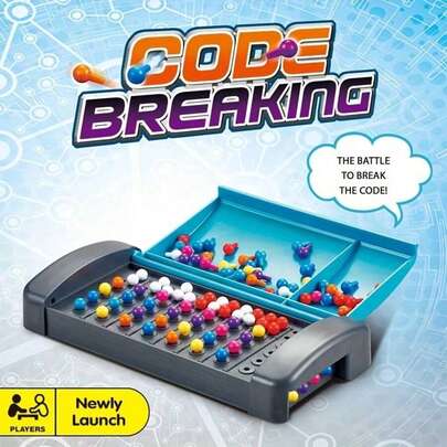 Mastermind Code-Breaking Board Game - (Mastermind) & Puzzle Toy , Educational Logic Tabletop Game For Kids & Adults